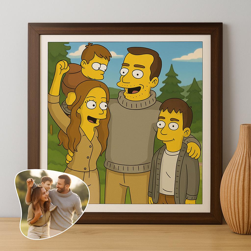 Custom Your Simpsons Family Po - Custom Star Map 评论和价格