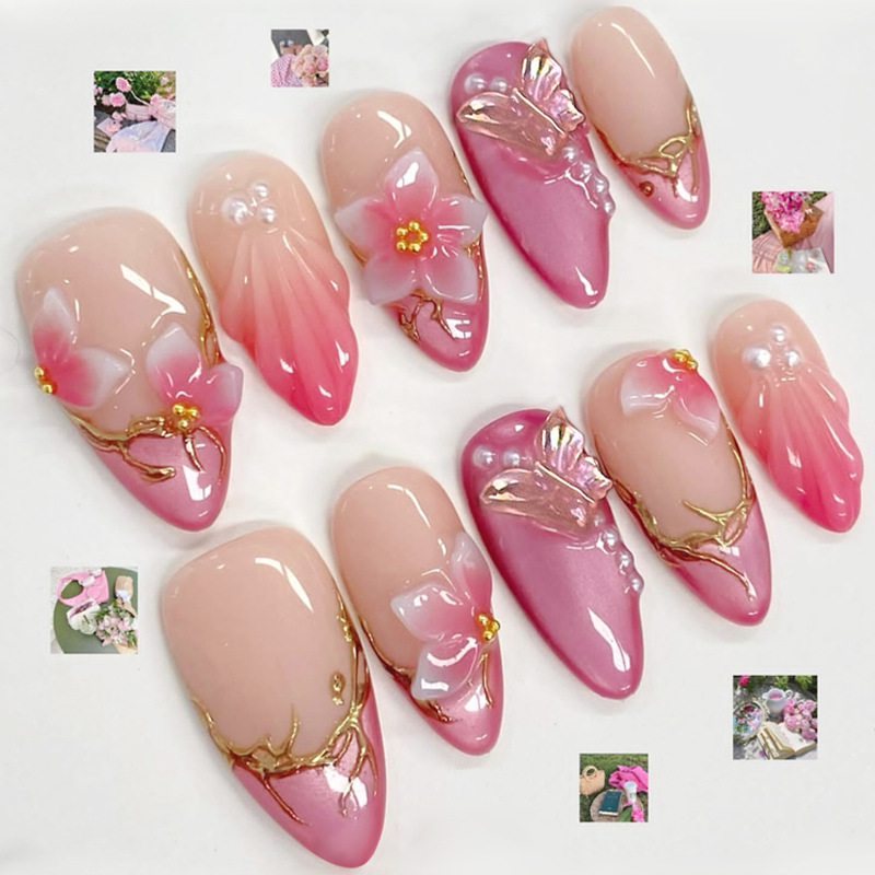 24pcs Glossy Shell Pearl Desig - Pressed Flower Art 评论和价格
