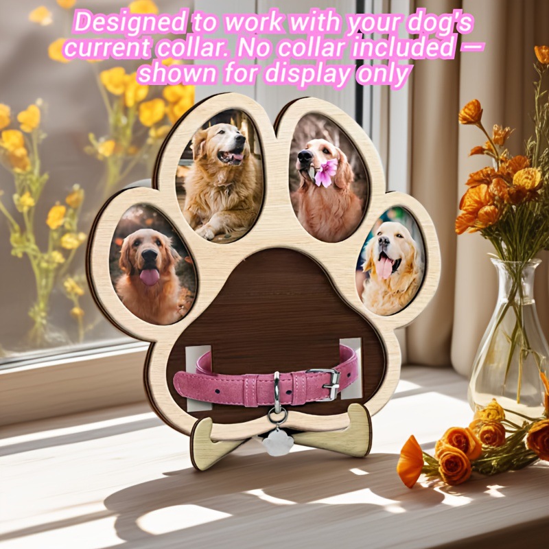 Dog Memorial Frame for Loss of - Engraved Wood Frame 评论和价格