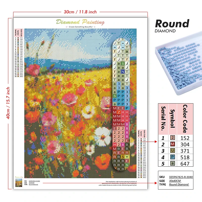 Car Diamond Painting Landscape - Photo Mosaic Print 评论和价格