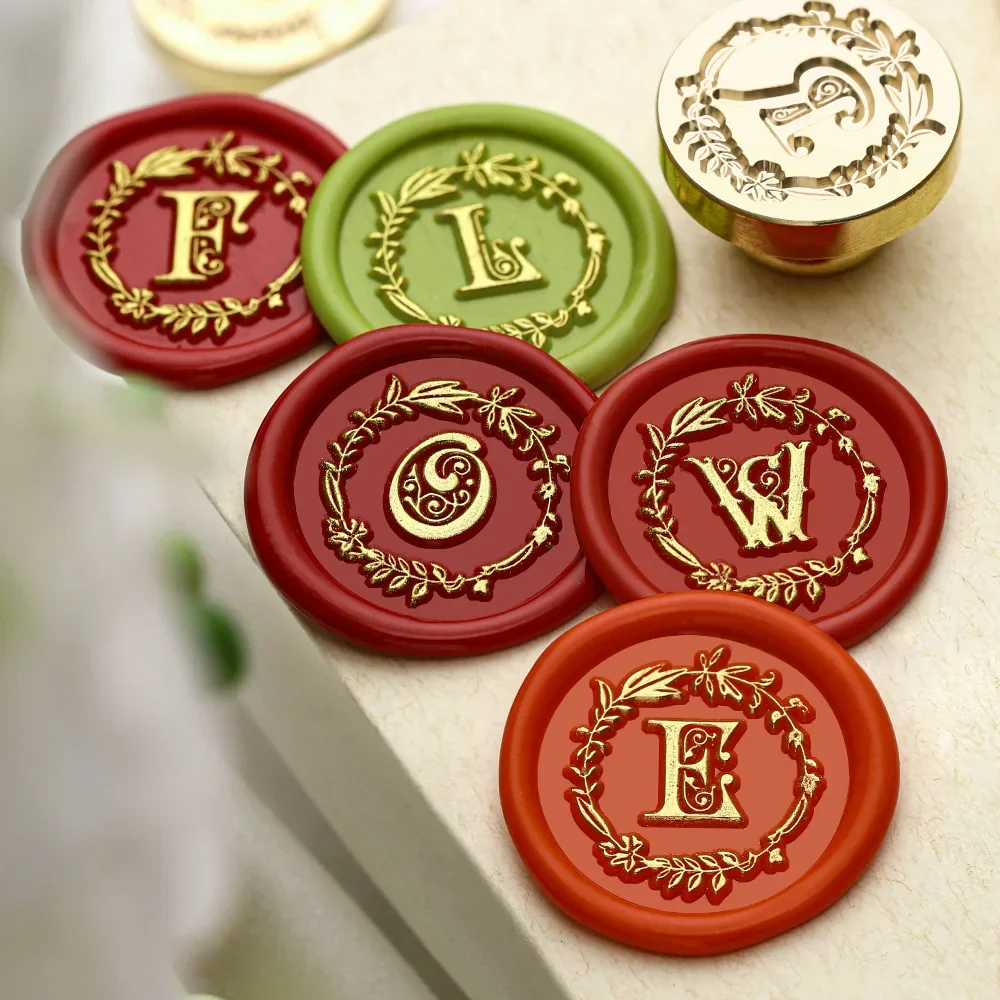 Flower wreath Letter Wax Seal  - Wax Seal Letter Kit 评论和价格