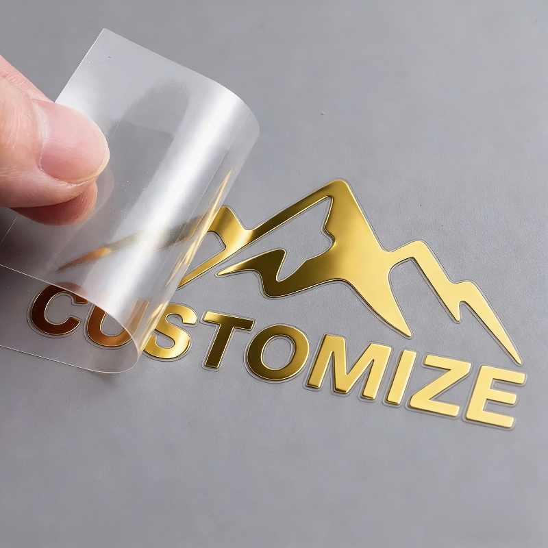 Shiny Gold Stickers Custom Log - Personalised Candle Label 评论和价格