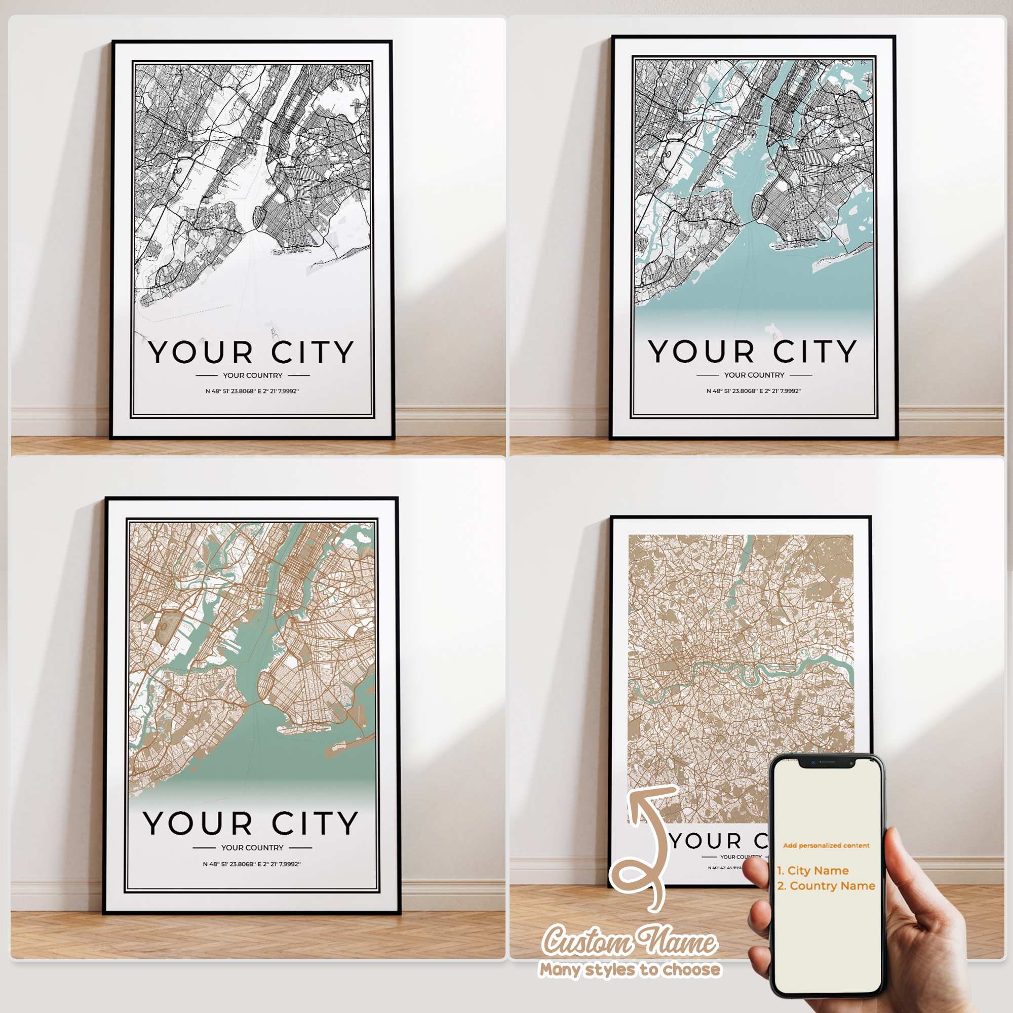 Custom Personalized City And C - Custom Star Map 评论和价格