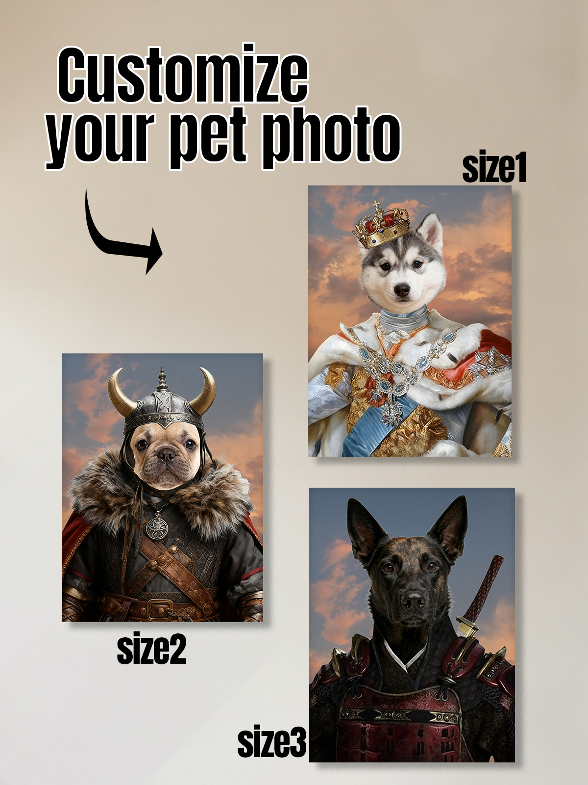 Customized Canvas Painting Roy - Pet Portrait Custom 评论和价格