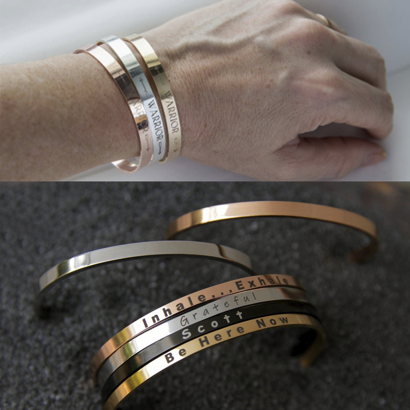 Vnox Dropshipping Customized B - Coordinates Bracelet 评论和价格