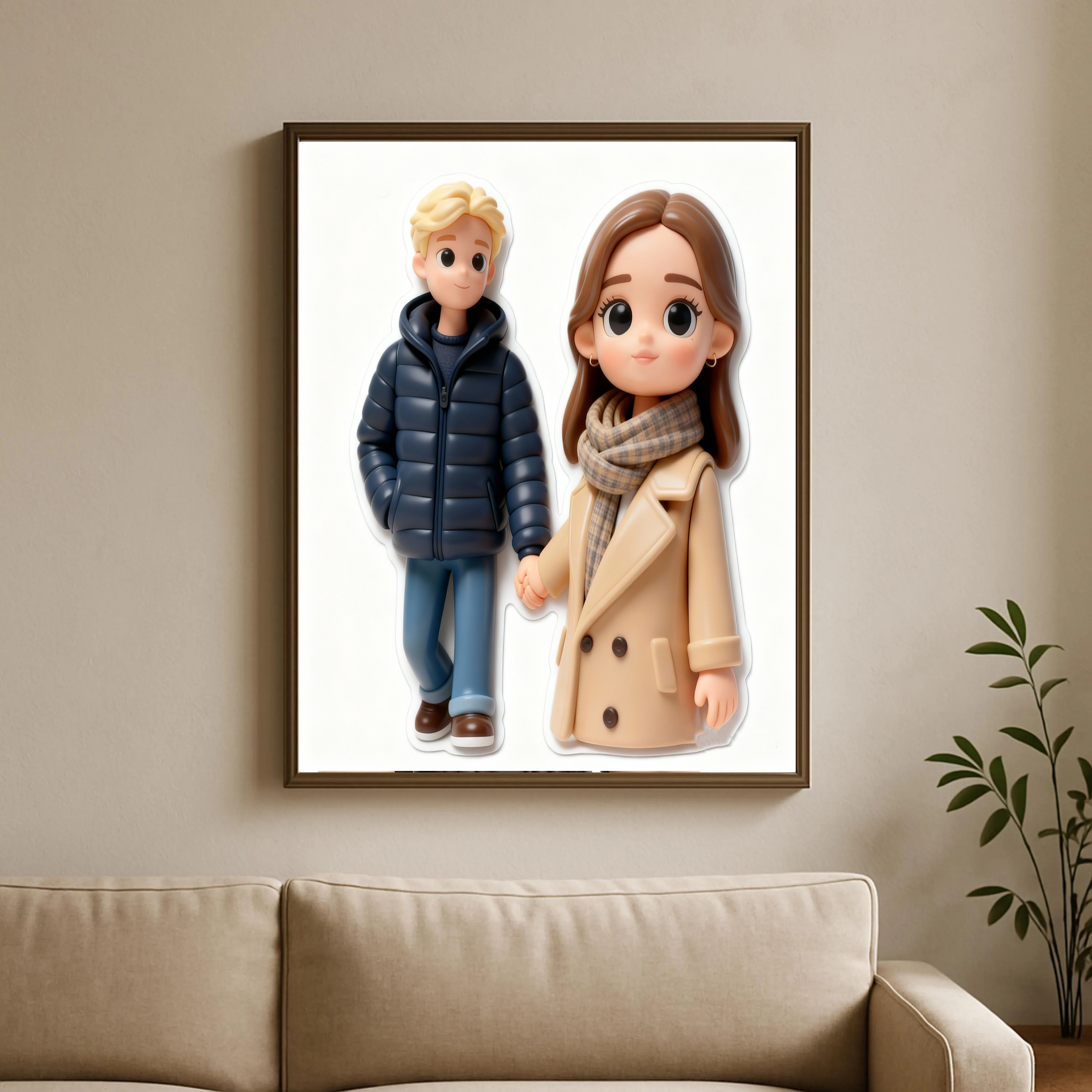 Personalized 3D Cartoon Charac - Custom Star Map 评论和价格