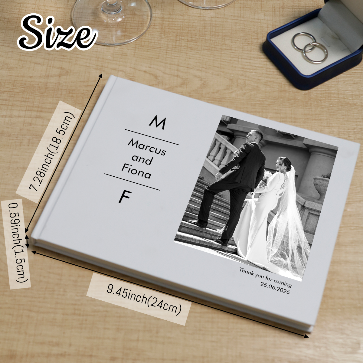Customized wedding signature b - Custom Photo Book 评论和价格