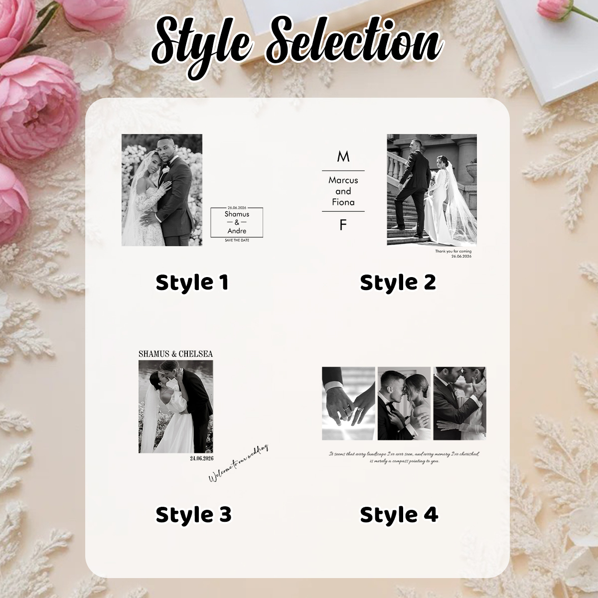 Customized wedding signature b - Custom Photo Book 评论和价格