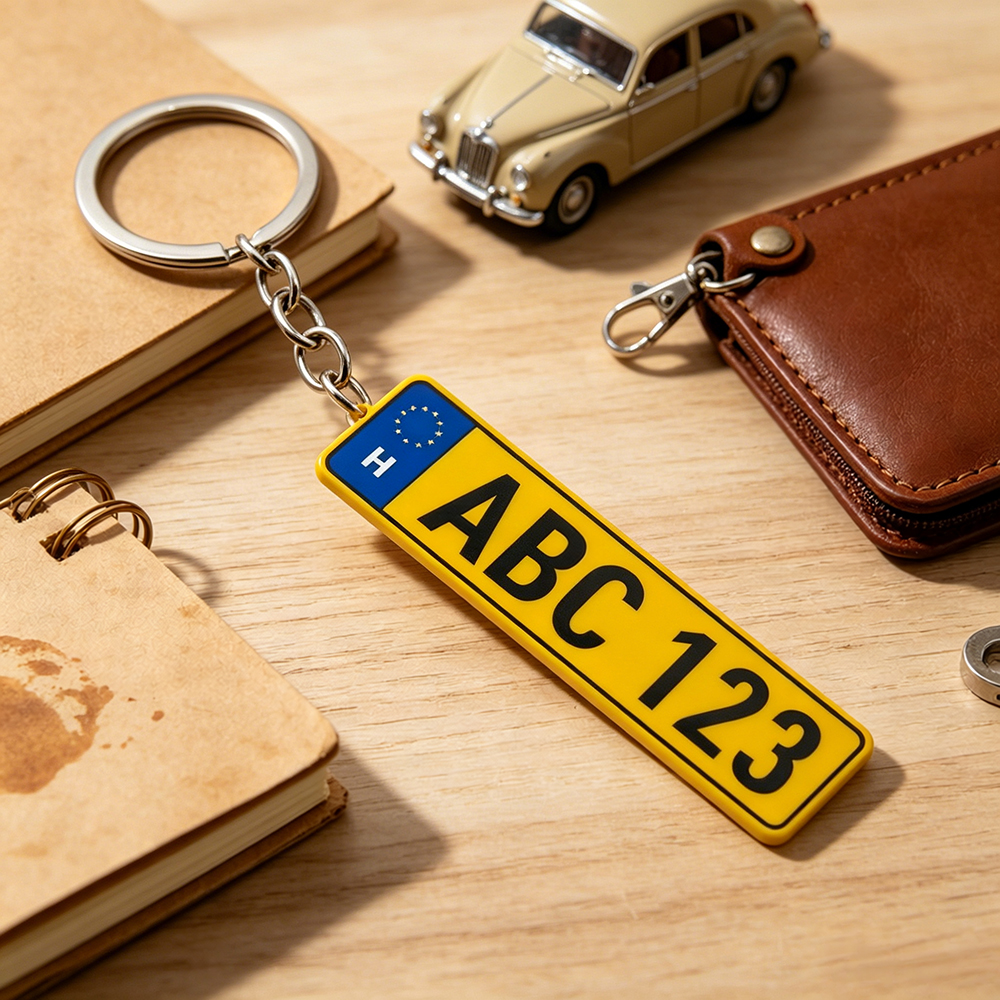 Personalized Acrylic License P - Initial Ring Custom 评论和价格