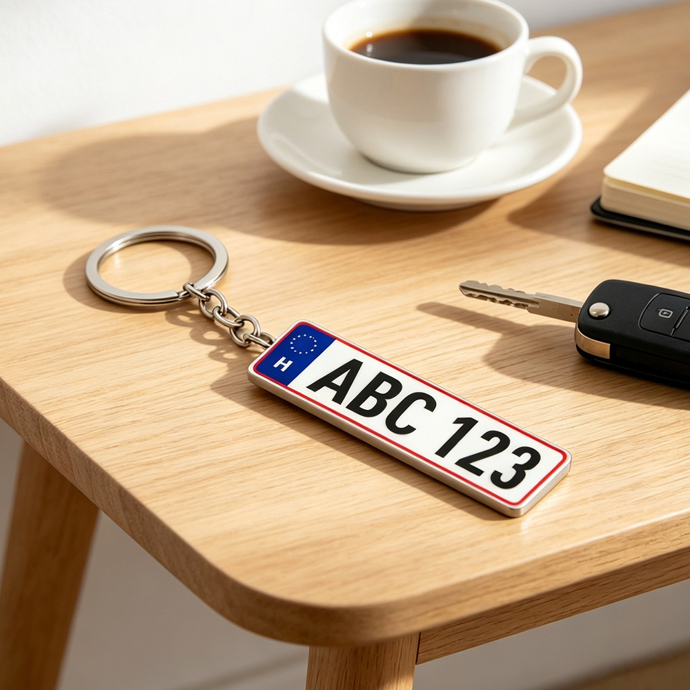 Personalized Acrylic License P - Initial Ring Custom 评论和价格