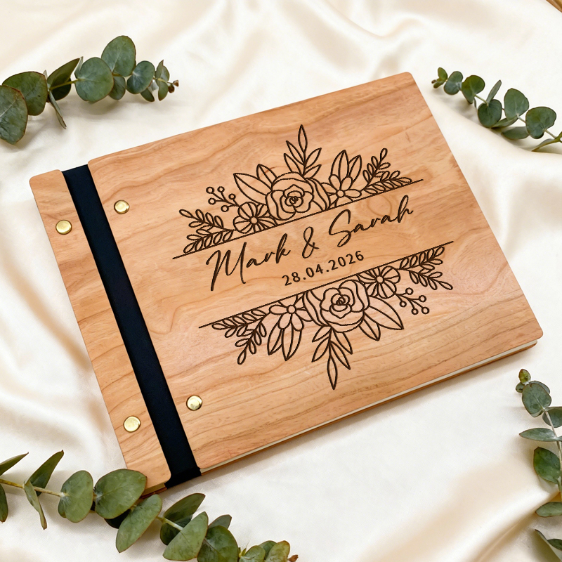 Personalized Wedding Guest Boo - Custom Photo Book 评论和价格