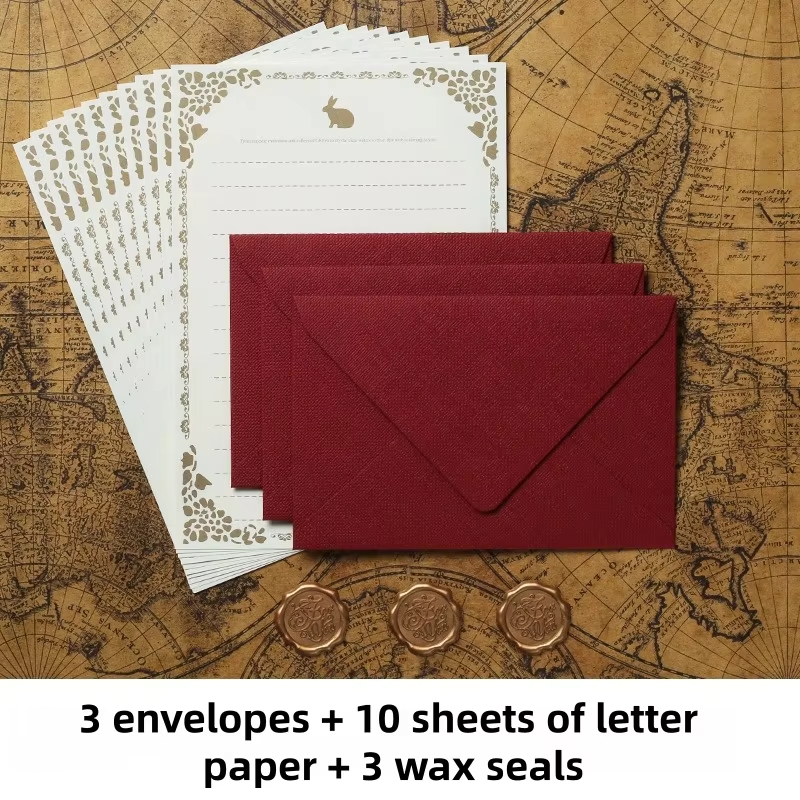 16Pcs Luxury Linen Texture Sta - Wax Seal Letter Kit 评论和价格
