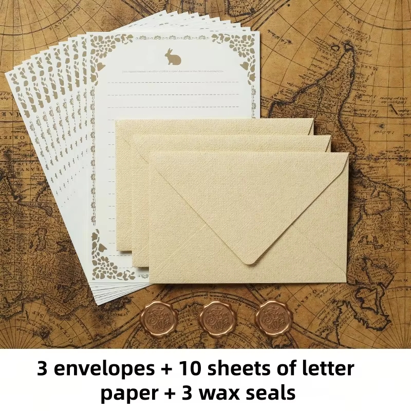 16Pcs Luxury Linen Texture Sta - Wax Seal Letter Kit 评论和价格